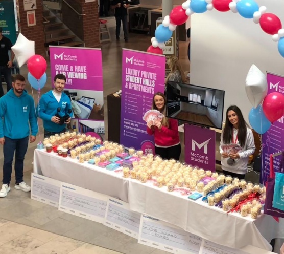 EHU Freshers Fair with McComb Students